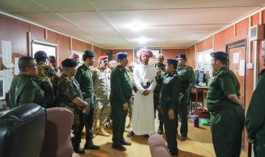 وزير الداخلية يتفقد سير العمل في ميناء الوديعة البري