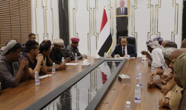 محافظ حضرموت يلتقي لجنة المقاومة الجنوبية ويشيد بجهود لم الشمل