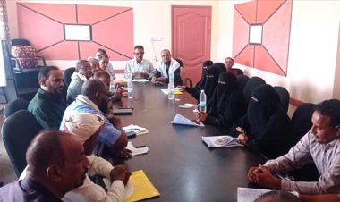 التوجيه التربوي بلحج يعقد اجتماعه الدوري الثاني للعام 2024م