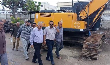 الوليدي و البيشي يتفقدان سير تنفيذ أعمال مشروع إعادة بناء مبنى الرعاية الصحية الأولية بعدن