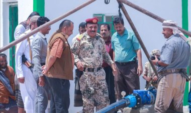 برعاية المحافظ ابن الوزير .. تدشين استلام مشروع المياه بمنطقة عرقة رضوم شبوة