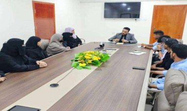 رئيس الجامعة الألمانية الدولية - عدن يطلع على احتياجات الطلاب