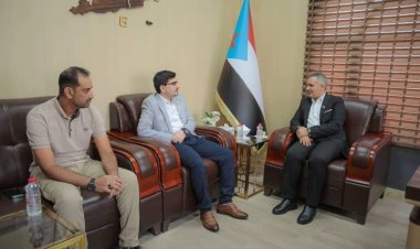 اليافعي يلتقي رئيس الهيئة التنفيذية للقيادة المحلية لانتقالي المهرة