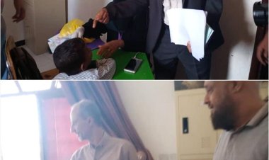 وكيل الرعاية الاجتماعية يزور مراكز ذوي الاعاقة بلحج