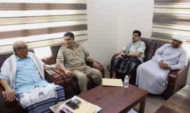 رئيس تنفيذية انتقالي حضرموت يؤكد على ضرورة تحرير الوادي والمهرة من الاحتلال اليمني