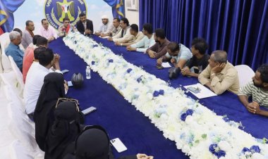 رئيس تنفيذية انتقالي حضرموت يؤكد دور الإعلام في تبني القضايا الوطنية وحشد الجهود لمليونية الهوية الجنوبية