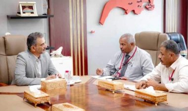 لملس يطّلع على الترتيبات الجارية لعودة الشركة الصينية لصيانة مصافي عدن