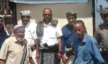 مكتب زراعة شبوة يوزع بذور القمح المحسن ل 200 مزارع بمديرية نصاب بدعم محلي