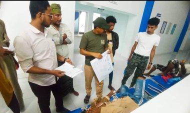 انتقالي حضرموت يطمئن على صحة المشاركين في مليونية سيئون المعتدى عليهم من النقاط العسكرية اليمنية بوادي حضرموت