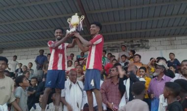 انتقالي أبين ينظم مباراة في كرة القدم بمناسبة الذكرى الـ 61 لثورة 14 أكتوبر المجيدة