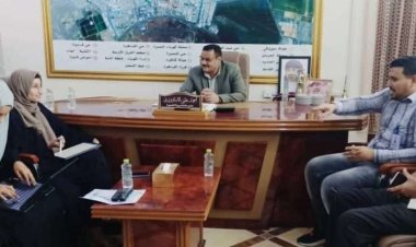 مدير عام المنصورة يشيد بتدخلات منظمة “يمن أيد” في المديرية