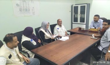 بحضور الثرم .. رئيس هيئة مستشفى الرازي العام بأبين يلتقي وفد منظمة هانديكاب انترناشيونال