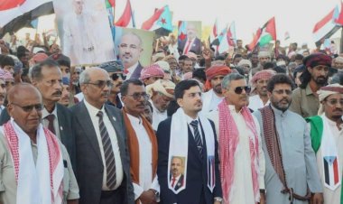 انتقالي المهرة ينظم مهرجانا جماهيريا بمناسبة ذكرى 14 أكتوبر تحت شعار "هويتنا جنوبية"