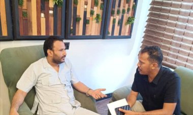 بيورهاند بعدن لمناقشة آلية تنفيذ المخيمات الطبية