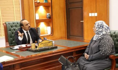 محافظ حضرموت يناقش مع رئيس الهيئة الوطنية العليا  لمكافحة الفساد آلية تعزيز الأدوار الرقابية