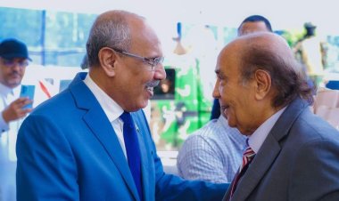 القائم بأعمال رئيس المجلس يستقبل دولة الرئيس حيدر أبوبكر العطاس