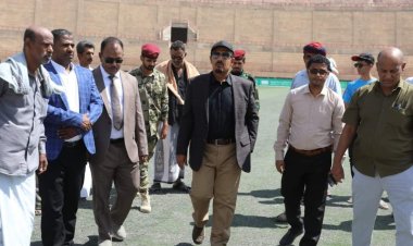 محافظ حضرموت يوجه باعتماد المرحلة الأولى لتأهيل استاد سيئون الأولمبي ويقف على التحضيرات لاحتضان نهائي كأس حضرموت