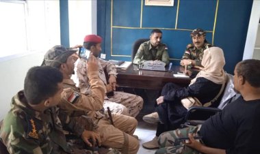 استمرار النزول الميداني لمكتب حقوق الانسان في سجون لحج