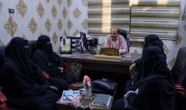 رئيس منسقية انتقالي جامعة حضرموت يلتقي بأعضاء المجلس الاستشاري بلجنة المرأة