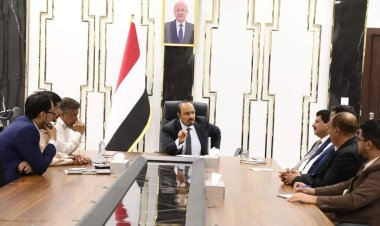 محافظ حضرموت يلتقي رئيس وأعضاء اللجنة الوطنية للتحقيق في ادعاءات إنتهاكات حقوق الإنسان