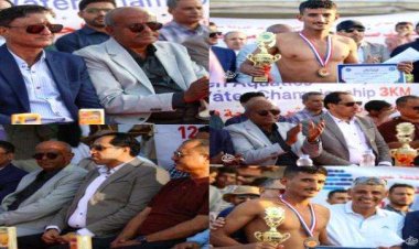 اختتام بطولة عدن 12 للسباحة في المياه المفتوحة 3 كيلو متر