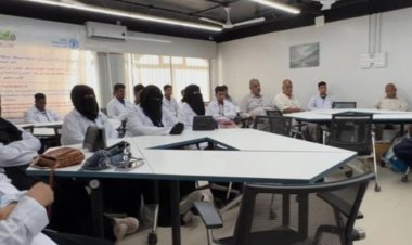 مكتب الزراعة والري بساحل حضرموت ينفذ دورة تدريبية لتأهيل عمال الصحة الحيوانية بالمديريات