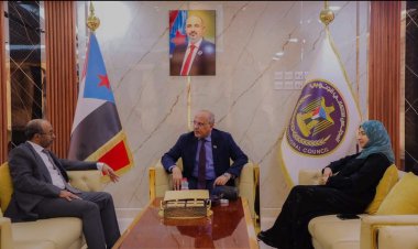 الكثيري يلتقي الأمين العام للائتلاف الوطني الجنوبي