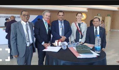 الوزير السقطري يبحث مع مسؤولين دوليين أوجه التعاون والاستفادة من خبرات الفنية للأغذية الزراعية