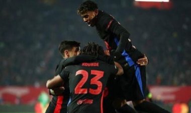 برشلونة يقسو على رد ستار الصربي بخماسية