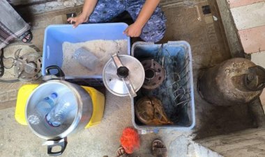 الأجهزة الأمنية بالريدة وقصيعر تضبط مصنع للخمر البلدي