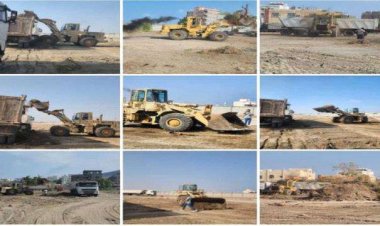 تمهيدًا لتطويرها.. رفع 95% من مخلفات حديقة عدن الكبرى