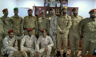 قائد اللواء الثالث دعم وإسناد يستقبل ضباط اللواء الخريجيين من كلية الشيخ زايد بن سلطان للعلوم العسكرية بدولة الإمارات