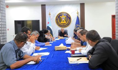 الأمانة العامة تناقش سير عملية إعادة هيكلة الهيئات التنفيذية بمديريات محافظات الجنوب