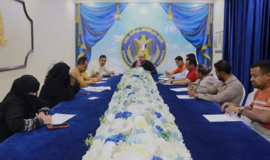 تنفيذية انتقالي حضرموت تناقش آلية إنشاء قاعدة بيانات للقيادات والكوادر الجنوبية في المحافظة