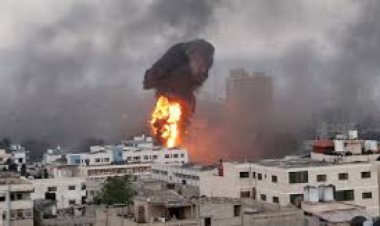 استشهاد 5 فلسطينيين في قصف إسرائيل بغزة