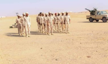 لواء الأحقاف يجري التحضيرات الأولية لإختتام الدورة التدريبية الثانية لسلاح م /ط المدفع-(23-ZUملم)