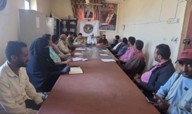 تنفيذية انتقالي الحصين تناقش خطة أنشطتها للعام المقبل