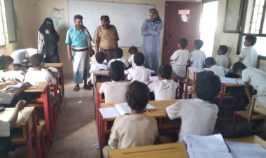 أبين.. انتقالي زنجبار ومكتب التربية يتفقدان سير العملية التعليمية بمدرستي خديجة ودهل احمد