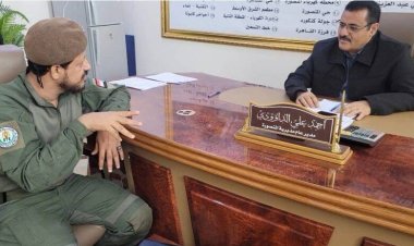 الداؤودي يلتقي أركان قوات الحزام الأمني بالعاصمة عدن