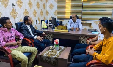 رئيس منسقية الانتقالي بحضرموت يلتقي بجمعية طلاب أبناء الضالع