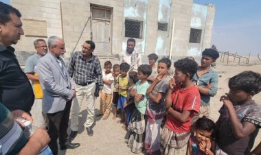 نزول لجنة من وزارة الصحة برئاسة الشبحي لمنطقة قعوه النائية