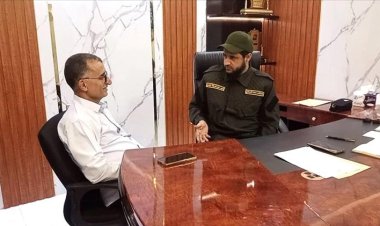 مدير أمن لحج يلتقي وكيل المحافظة لبحث تحديات المرحلة