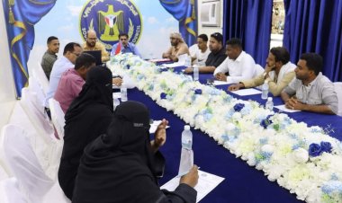 انتقالي حضرموت يقف أمام الأوضاع الاقتصادية والخدمية والمعيشية في المحافظة