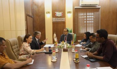 وزير الصحة يبحث مع مسوؤل ملف اليمن بوزارة التعاون الألمانية سبل التعاون المشترك