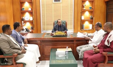 المحافظ بن ماضي يرعى اتفاقية لتوريد  تجهيزات حديثة للمعهد التقني الصناعي بسيئون