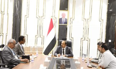 محافظ حضرموت يبحث مع مدير مكتب FAO جوانب التنسيق للمشاريع ذات الأولوية للمجتمعات المحلية