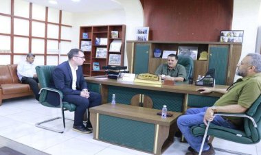 العميد جبر يلتقي ممثل مؤسسة فريدريش إيبرت الألمانية (FES)