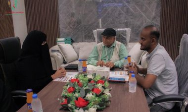 مؤسسة إسناد للتنمية والأعمال الإنسانية تستقبل وفد مؤسسة فينا خير بالمكلا