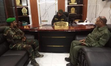 مدير عام أمن لحج يناقش مع مدير أمن تبن ترتيبات افتتاح قسم شرطة العند