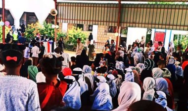 انتقالي أبين ينظم حفلا مدرسياً بمناسبة ذكرى الاستقلال الوطني